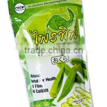 Dried Snack/ Smart Crispy Okra Snack ( Healthy Snack ) From Thailand