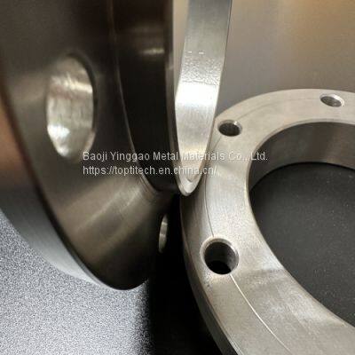 Customized Standard Gr1 Titanium Flange Manufacturer photo-4