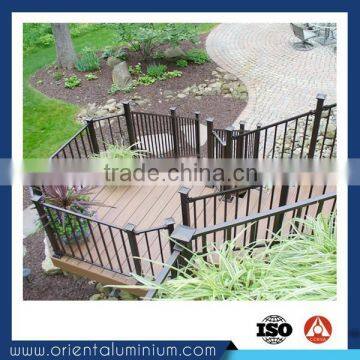 Factory Direct Supplier Aluminum Stair Railing Easy to Install