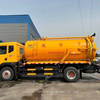4 * 2 Sewage Pumping Truck With a Capacity of 15000L