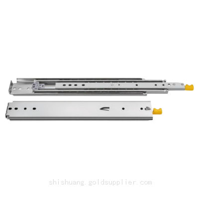 H76 220kgs Load Capacity Heavy Duty Full Extension Ball Bearing Side Mount Drawer Slide Sliding Rails Cabinet Runners Tracks with Locking