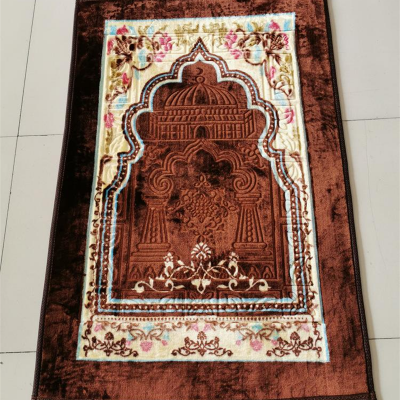 Wholesale Custom Shape Multi Assorted Colors Muslim Islamic Sejadah Prayer Mat photo-2