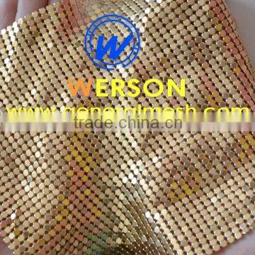 golden Metal Mesh Curtain ,decorative metal cloth supplier | generalmesh