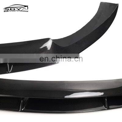 C43 FD Style Carbon Fiber Front Lip Front Bumper Lip For Mercedes-Benz C Class W205 C43 photo-3