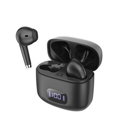 Wireless earplug headset boat earphones headphones tws gaming earbuds With LED Display Screen Charger Case