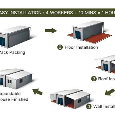 SXKON 2 Bedroom House Luxury House Mobile Home photo-2