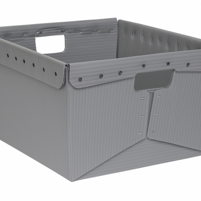 Custom Size PP Hollow Sheet Storage Bins – Space-Saving Stackable Solutions photo-3