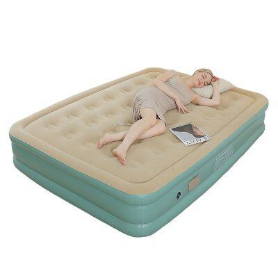 Camping Inflatable Cushion PVC Inflatable Bed Folding Bed photo-3