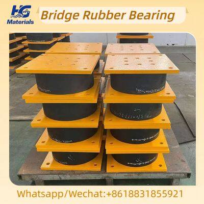 Rubber Elastomeric Bridge Bearing Plate Type Laminated Rubber Bridge Bearing Pad Support