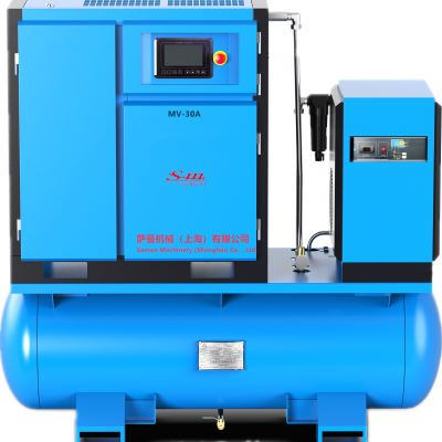 Специализированный винтовой воздушный компрессор для лазерной резки, с высокой производительностью по воздуху, стабильной работой и давлением 1.6 МПа.