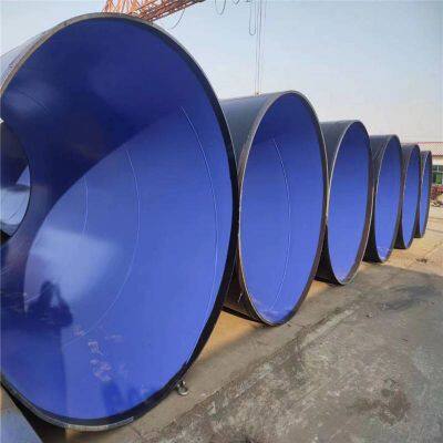 Dn3000 Jacking Pipe Coated Steel Pipe, Large Diameter Inner and Outer Coated Composite Pipe, Supplied by Hengyun
