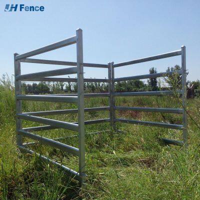 USA-Hot-Seller: 12-Fuß-Metall-Galvanisierte Viehhaltungszaunpanels, Runder Viehstall, Rinderpanels für die Farm