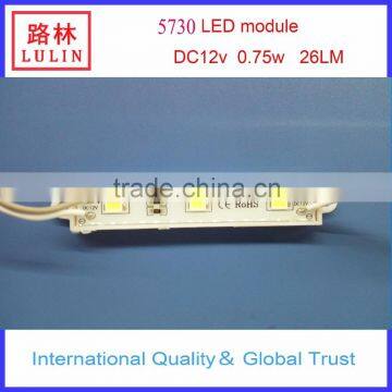 0.72W high brightness glue item cheap led module 12 volts lights rohs smd module led