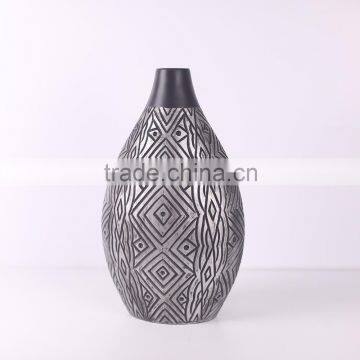 Jiayi resin decorative silver vase ornaments modern minimalist European Wedding Gifts