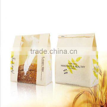 One Side Transparent Bread Packaging Paper Bags photo-3
