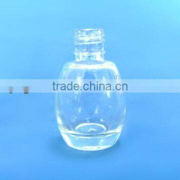 3ml clear nail polish glass bottle