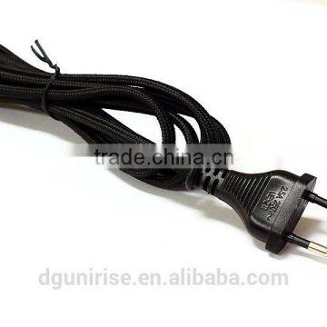 All Colour Braided Power Cord Cable With Textile Cover photo-2