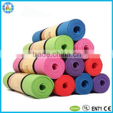 multiple color eco-friendly nbr yoga mat 20mm with high quality