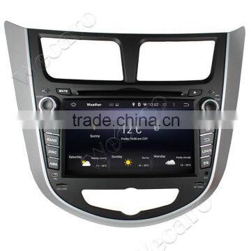 Wecaro WC-HU7202 Android 4.4.4 Car Multimedia System 2 Din for Hyundai Accent Multimedia System Radio Gps Mirror Link 2011-2014 photo-3