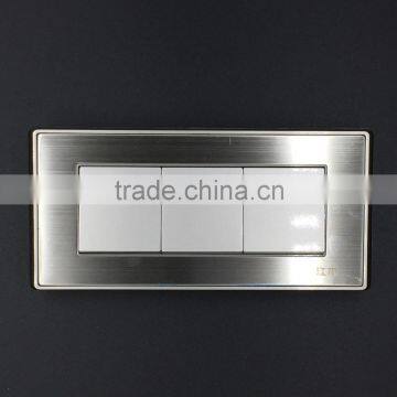 118 series stainless steel 3 way wall switch