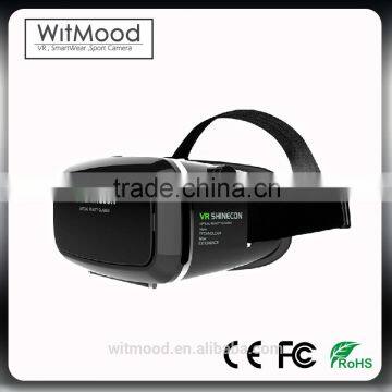 2016 Best Selling Smartphone Headset Virtual Reality VRbox 2.0 With Headphone 3d Video Glasses Smart Phone VR Quality Choice photo-3