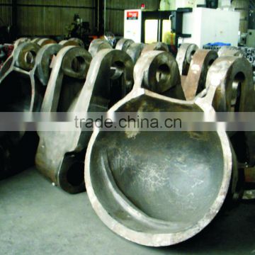 Dredge bucket dredger components