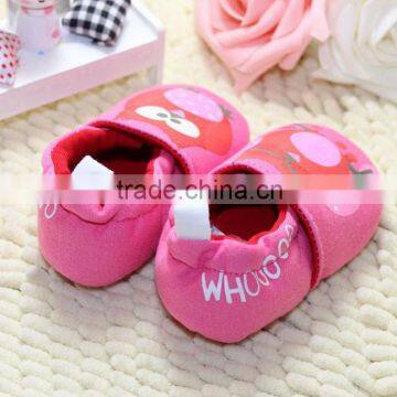 Owl Baby Shoes 0-1 Year Old Cotton Baby Shoes Soft Bottom Slip Shoes photo-2