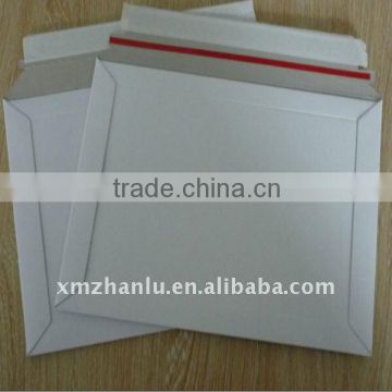 White DVD board envelope