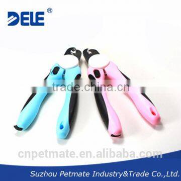 2015 new premium plastic ABS and TPR handle parts dog nail clipper                        
                                                                Most Popular