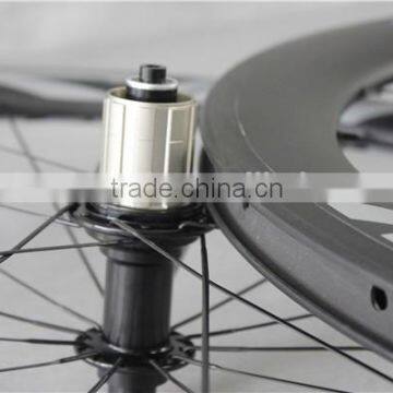 Carbon Clincher Road Bike Wheelset UD-matt Cabron Fiber Bike Wheelset China W56C photo-3