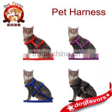 Adjustable Safety Belt Rope Nylon Cat Harness Kitten Lead Cat Leash