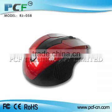 2014 Hot Sale 2.4GHZ Optical Computer Wireless Mouse OEM factory Customised