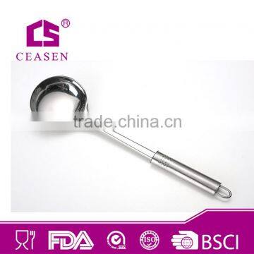 stainless steel soup spoon