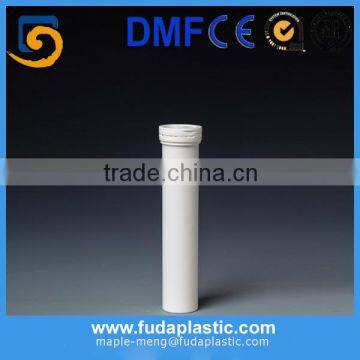 High Quality Plastic Effervescent Tablet Tube with Desiccant Stopper