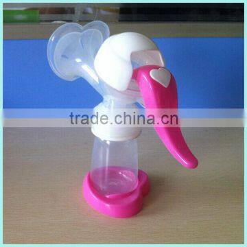 Manufacturing plastic manual milk breast pump bpa free