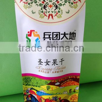 Stand Up Colourful Printing Foil Lined Dried Fruit Plastic Food Packaging Bag