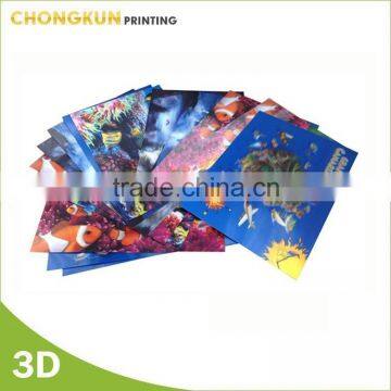 Best souvenir 3d lenticular poster