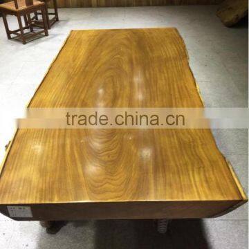 2016 Foshan Fatory Supply Africa Natural Side Teakwood Table Top Set