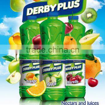 Natural Juices and Nectars Derby Plus 1L Pet Bottle