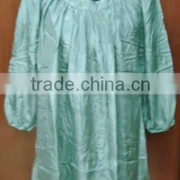 Silk Long Sleeve Fashion Garment