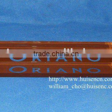 China supplier acrylic logo block