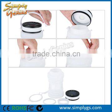 Foldable Solar Garden Light With 3 LED 100 Lumen Max 12 Hours Lighting photo-3