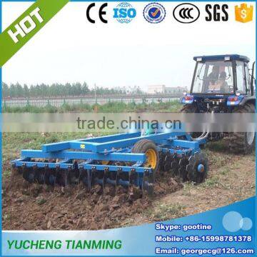 Agriculture equipment tractor trailed offset pull type disc harrow with good price