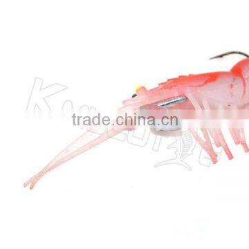 CHS007 Manufacturer Wholesale Soft Live Shrimp Fishing Lure Attactive Soft Lure