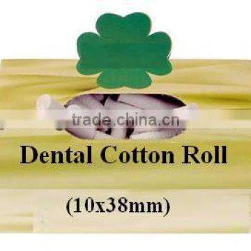 Absorbent dental cotton roll