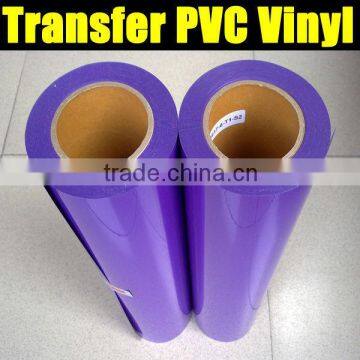 PVC heat transfer film popular purple color