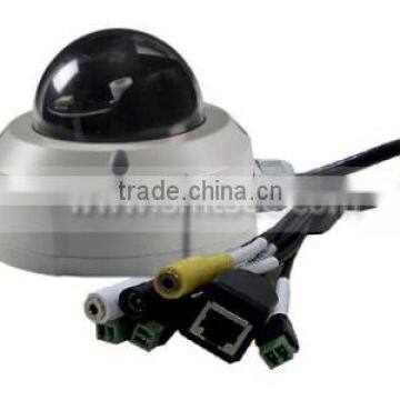 IP66 Micro SD Memory Slot Board-in Lens with Audio input/output 3.0 MP Vandal proof Dome Network cctv Camera(SIP-F15H)