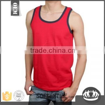 china wholesale hot sale trendy customized tank top gym                        
                                                Quality Choice