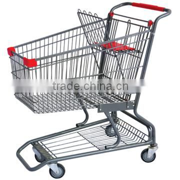 Hot Sale supermarket shopping cart metal shopping cart supermarket store cart