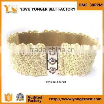 cotton rope buckles for canvas material belt